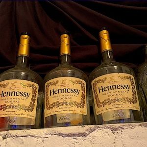 Various Size Liquor Bottles